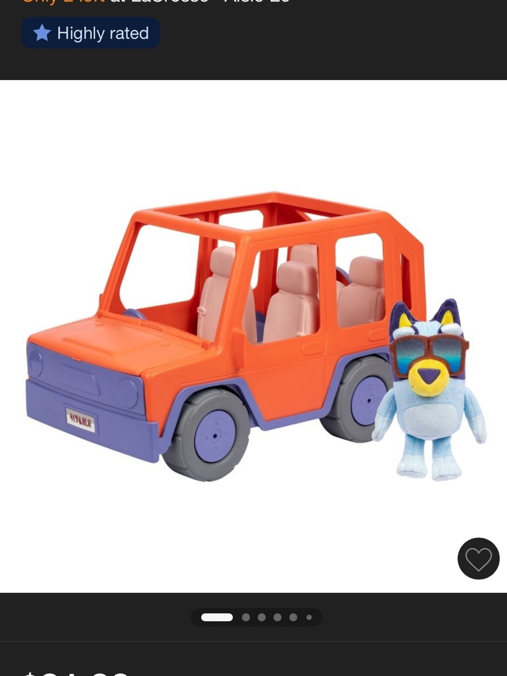 Bluey Car with Friends - Picture 2 of 12